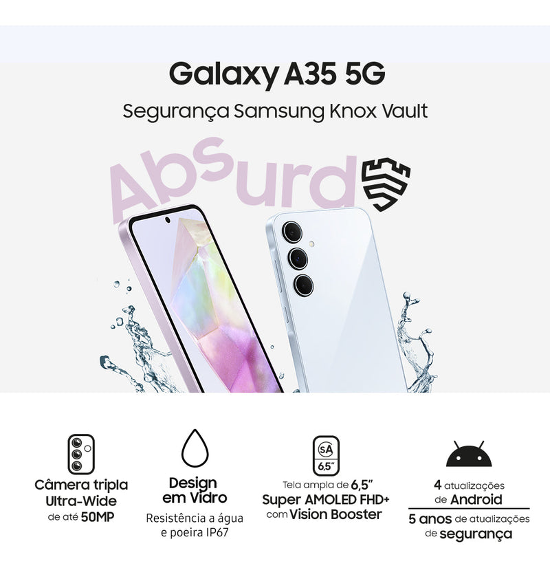 Samsung Galaxy A35 5G Dual SIM 256GB Azul Escuro 8 GB RAM