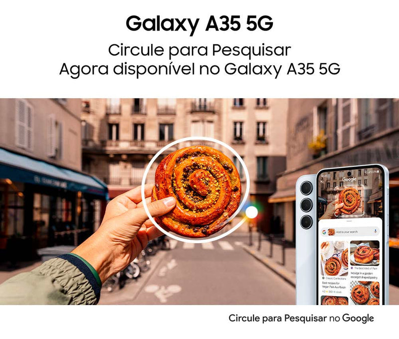 Samsung Galaxy A35 5G Dual SIM 256GB Azul Escuro 8 GB RAM