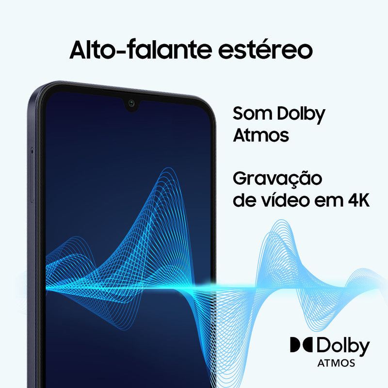 Smartphone Samsung Galaxy A25 5G 256GB 8GB Ram Dual SIM Android 14 Azul-Escuro 6,5''
