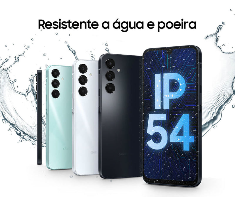 Celular Samsung Galaxy A16, 128gb + 4gb Ram, Câmera De Até 50mp, Tela 6.7 , Nfc, Ip54, Bateria 5000 Mah Cinza